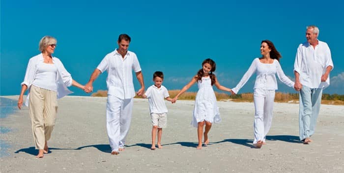 Take a walk on the beach with the whole family on Sanibel Island!