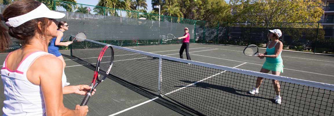 sanibel island tennis courts at sundial resort