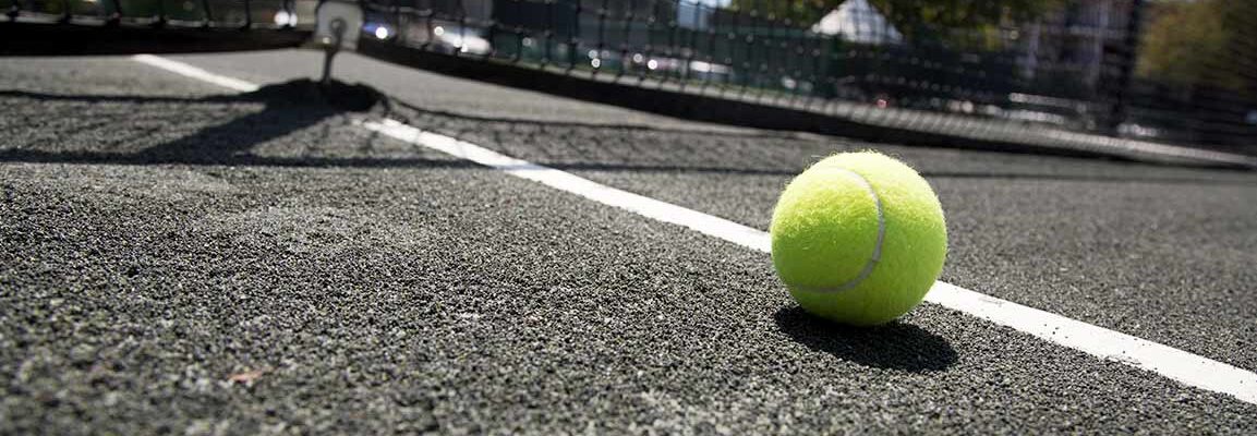 tennis ball on court sundial sanibel