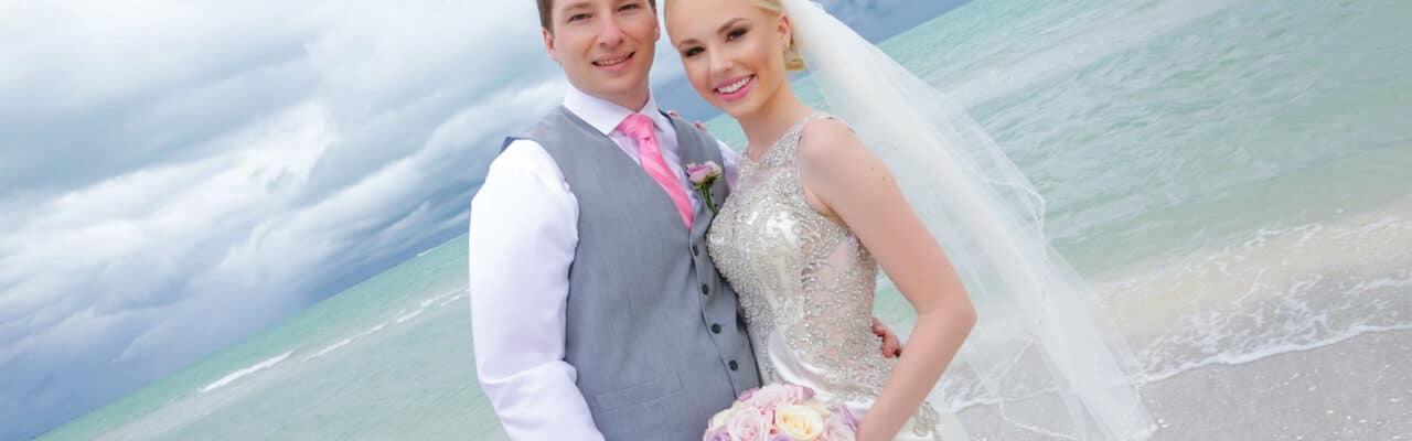 beach wedding nick adams photography bride and groom gulf of mexico