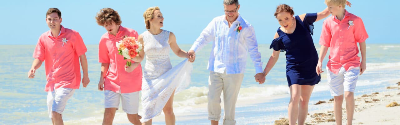 frank simonetti wedding tracy and keith at sundial family on beach sanibel
