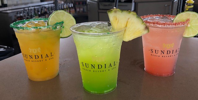 turtles bar sundial sanibel tropical cocktails three