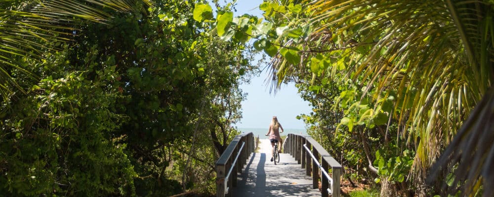 bike beach path sanibel island sundial resort