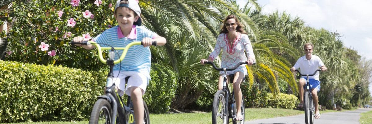 sanibel resort amenities family bike ride