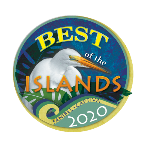 sanibel captiva best of the islands 2020 logo with bird color