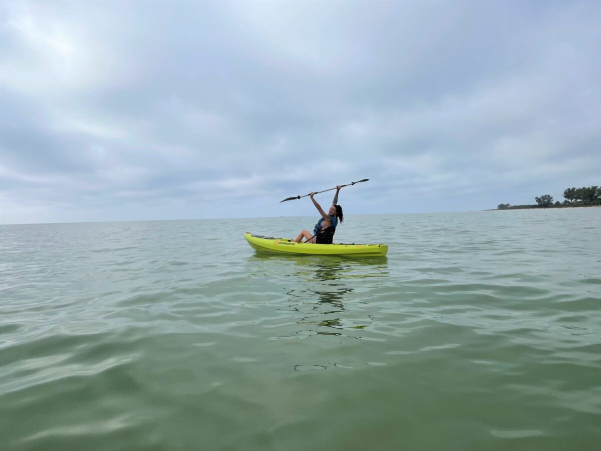 @sheshelladdict  kayaking gulf of mexico