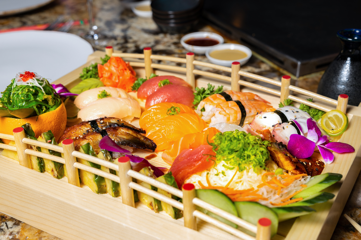 sushi sashimi platter shima sundial sanibel restaurant