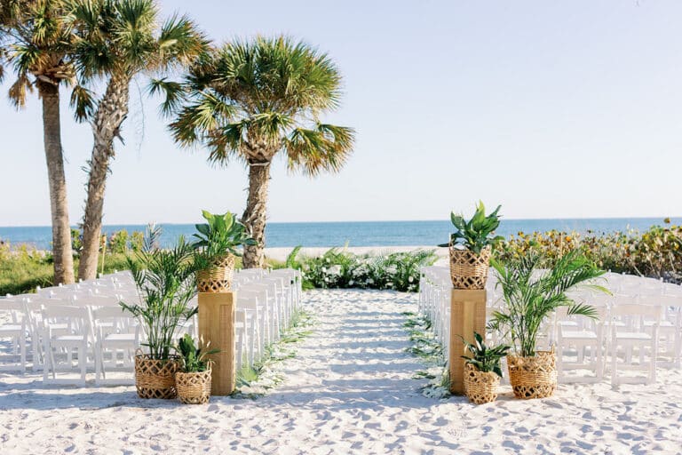 Libby and spencer wedding sanibel sundial beach front