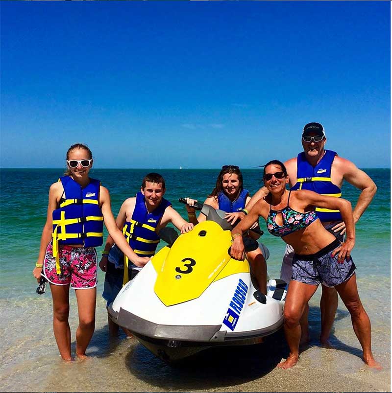 waverunner jet ski rental sanibel YOLO watersports