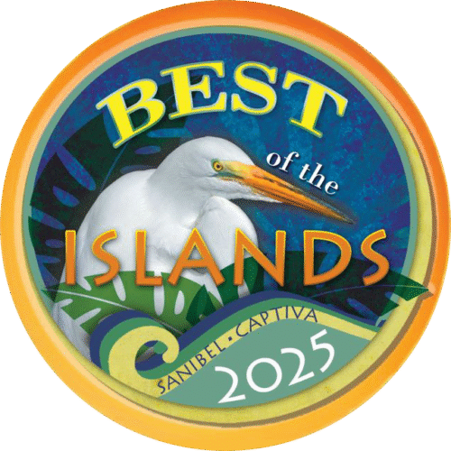 sanibel captiva best of the islands 2020 logo with bird color