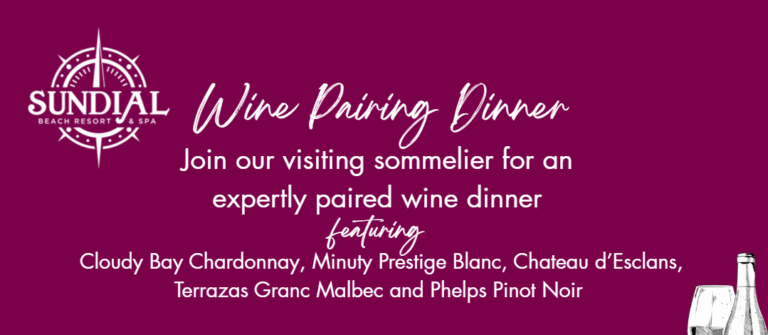 december 18 wine dinner at sundial