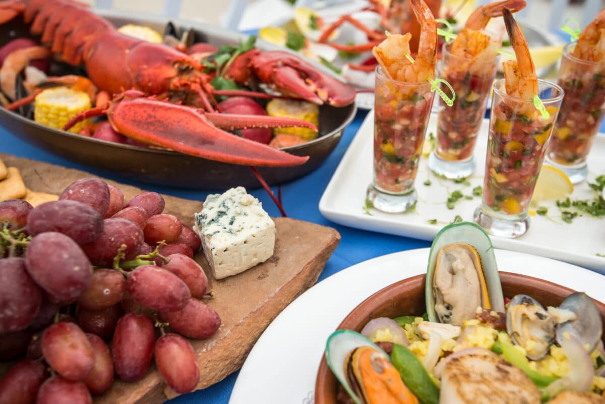 catering spread sundial resort sanibel