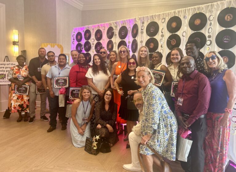 sundial resort team group photo at 26th annual e awards