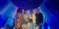 Sundial winner tiffany beyke accepting accommodations awards at 26th annual e awards